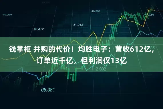 钱掌柜 并购的代价！均胜电子：营收612亿，订单近千亿，但利润仅13亿